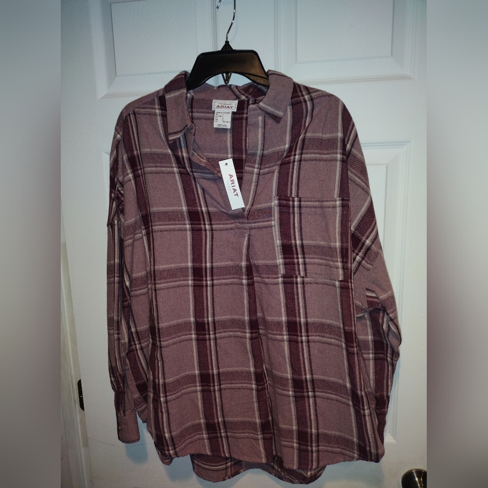 Ariat Plaid Long Sleeve Shirt